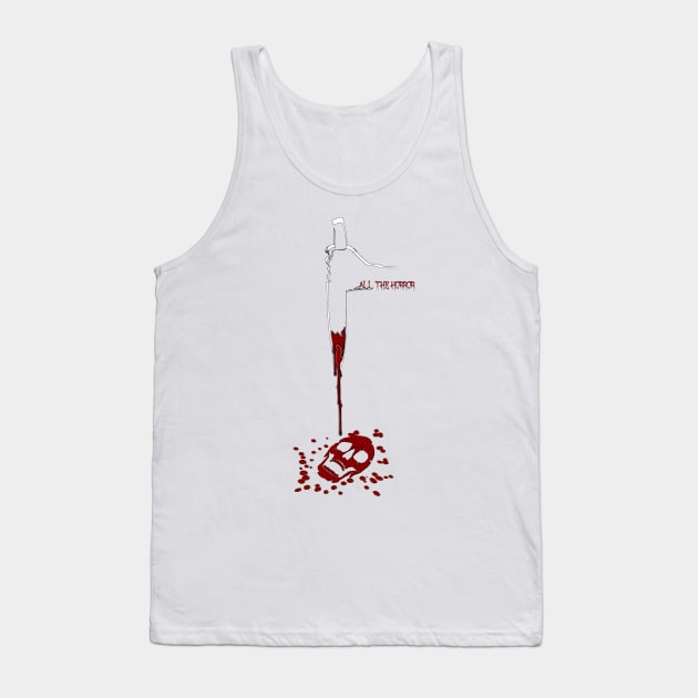 All The Horror - Knife Logo Tank Top by All The Horror